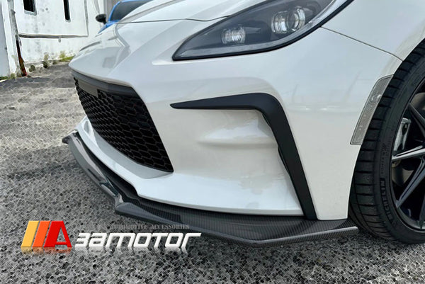 Carbon Fiber Front Bumper Lip Spoiler C-Style fits 2022-2026 Toyota GR86 ZN8
