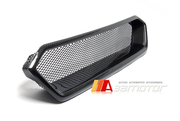 Dry Carbon Fiber Front Mesh Grille Replacement fits 2022-2025 Subaru WRX VB S4 Sedan