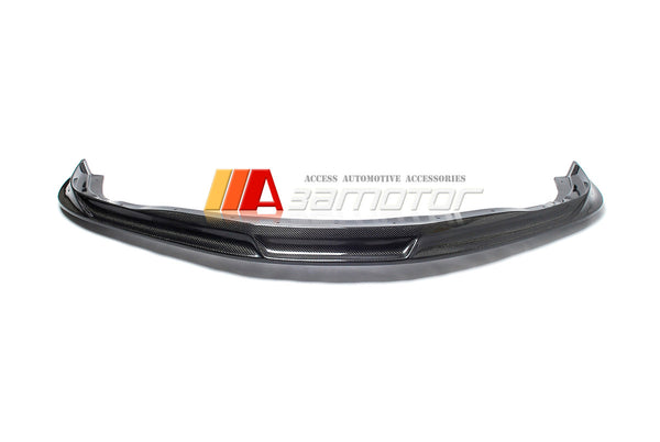 3AMOTOR Carbon Fiber H Front Bumper Lip Spoiler fits 2020-2025 Toyota GR Supra A90 A91 MK5