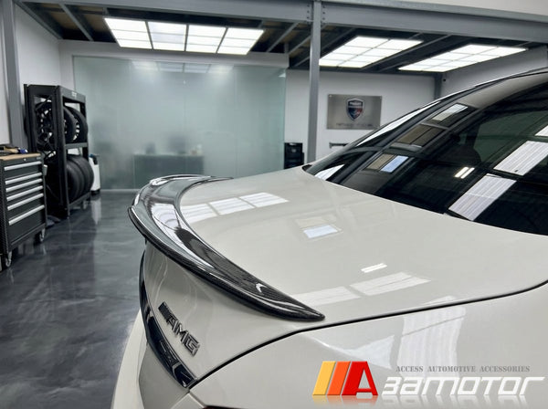Carbon Fiber FD Rear Trunk Spoiler Wing fit for 2014-2019 Mercedes W117 / C117 CLA Class