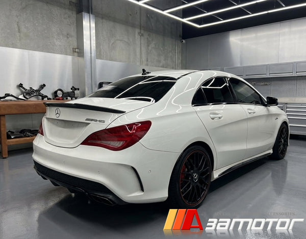 Carbon Fiber FD Rear Trunk Spoiler Wing fit for 2014-2019 Mercedes W117 / C117 CLA Class