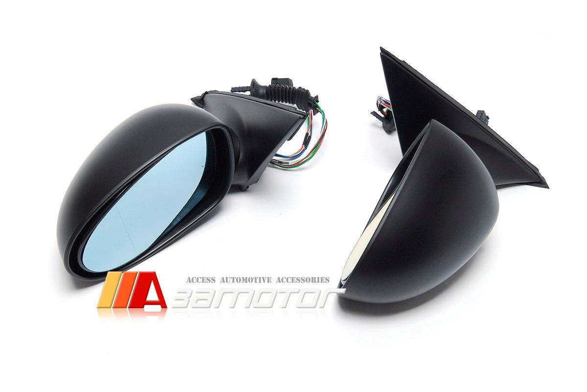 3AMOTOR Automatic Foldable Electric Heating Side Mirrors Set w/ Memory fits BMW E39 5-Series LHD