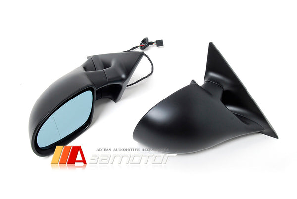 M3 Look Electric Heating LHD Side Mirrors Set fits 1999-2003 BMW E46 3-Series Coupe