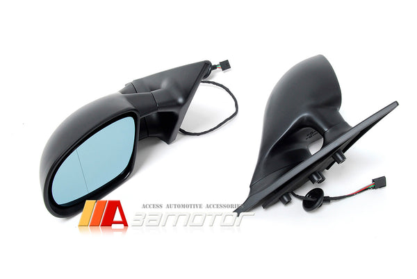 M3 Look Electric Heating LHD Side Mirrors Set fits 1999-2003 BMW E46 3-Series Coupe