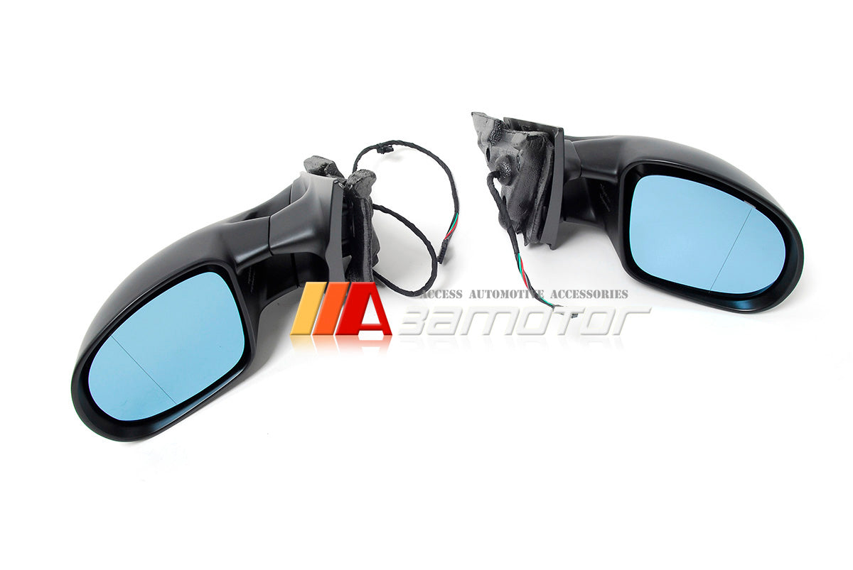 M3 Look Electric Heating LHD Side Mirrors Set fits 1998-2003 BMW E46 3-Series Sedan