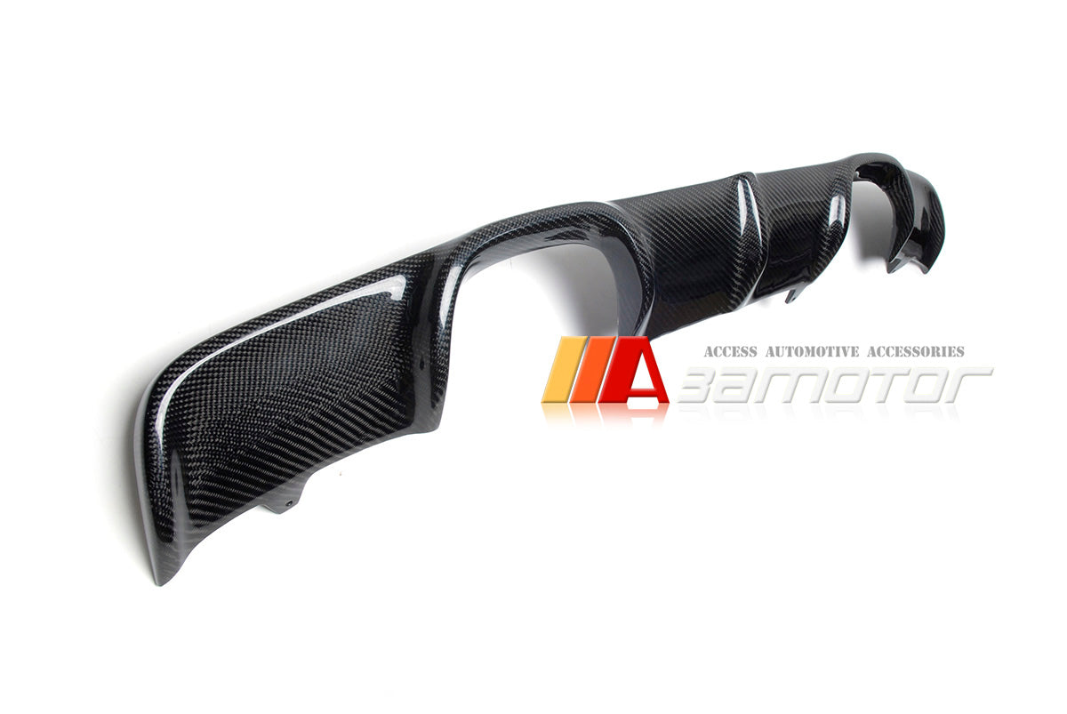 Carbon Fiber 3D Rear Bumper Diffuser fit for 2008-2012 BMW E90 Genuine M3 Sedan