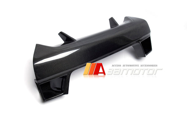 Carbon Fiber Front Bumper Center Grille Cover fit for 2008-2011 Nissan GT-R R35 CBA