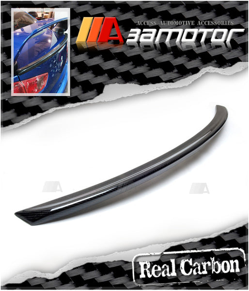 Carbon Fiber Rear Trunk Spoiler Wing fit for Mitsubishi Lancer Evolution X EVO 10