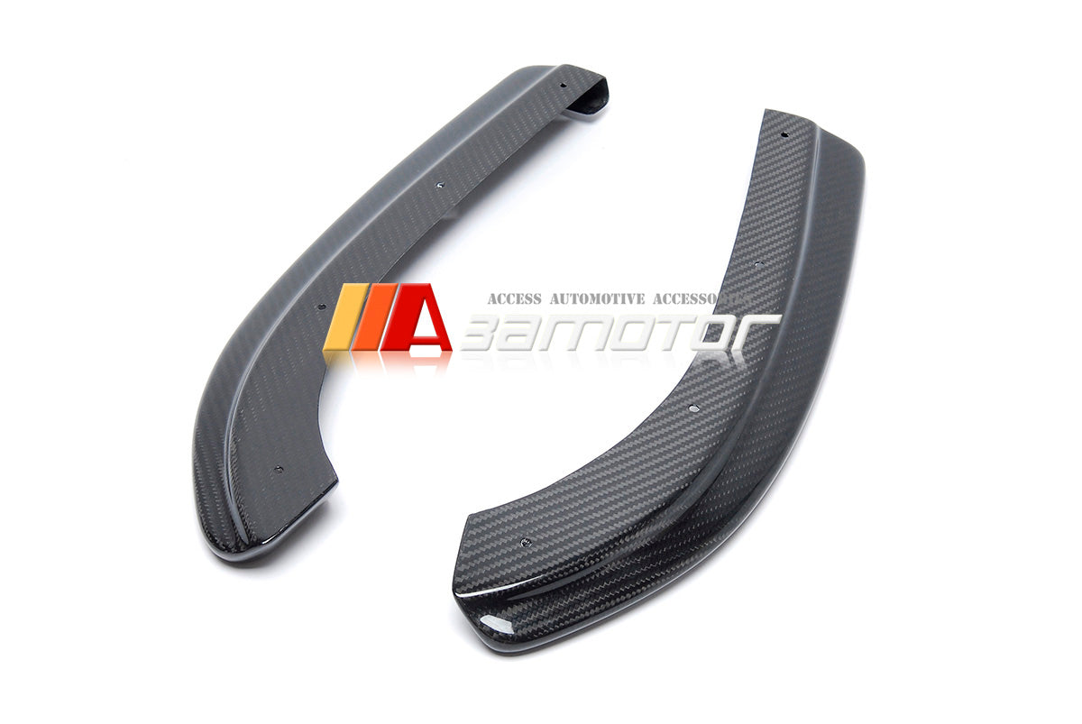 Carbon Fiber Rear Bumper Extensions Set fit for Mitsubishi Lancer Evolution EVO 9 JDM Bumper