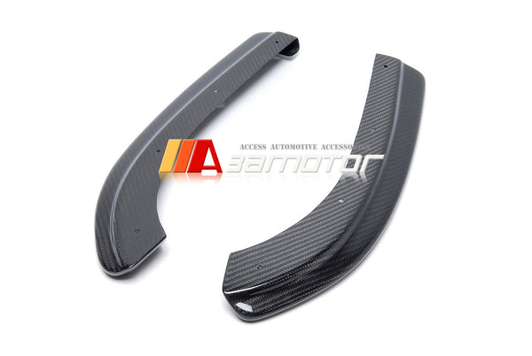 Carbon Fiber Rear Bumper Extensions Set fit for Mitsubishi Lancer Evolution EVO 9 JDM Bumper