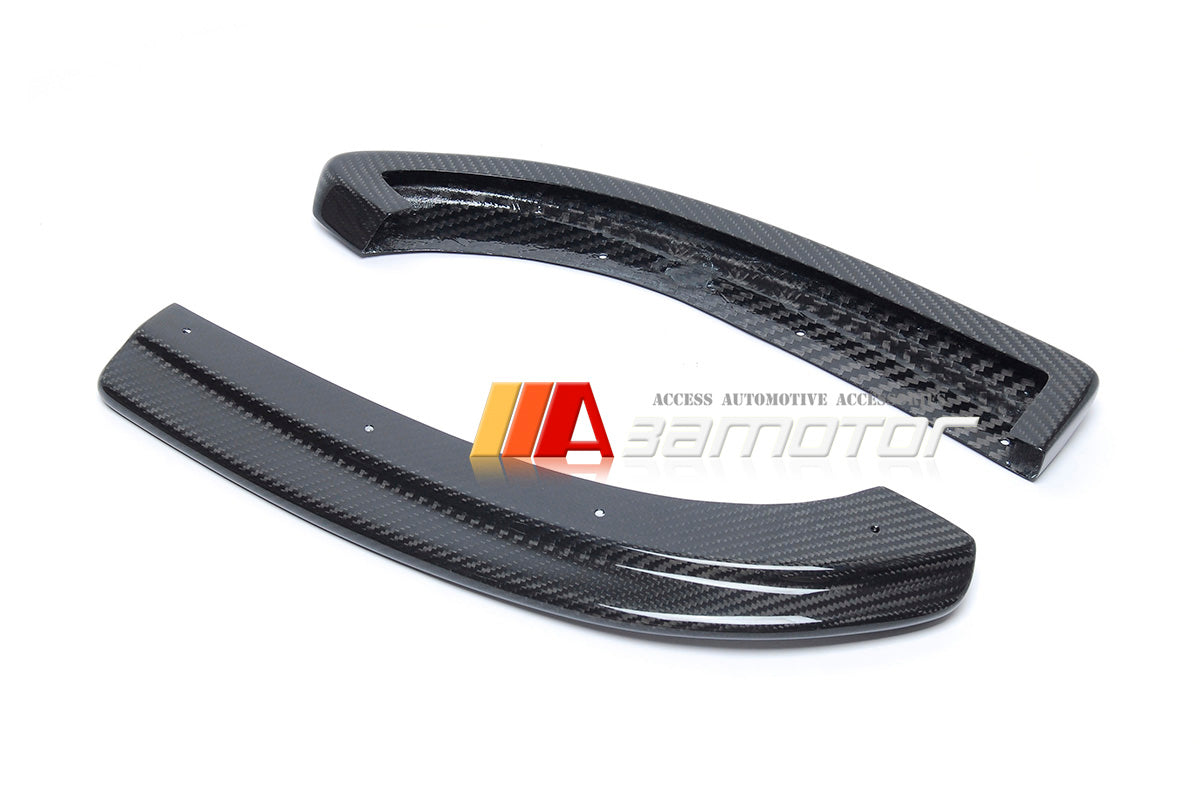 Carbon Fiber Rear Bumper Extensions Set fit for Mitsubishi Lancer Evolution EVO 9 JDM Bumper