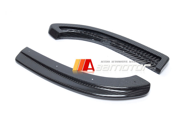 Carbon Fiber Rear Bumper Extensions Set fit for Mitsubishi Lancer Evolution EVO 9 JDM Bumper