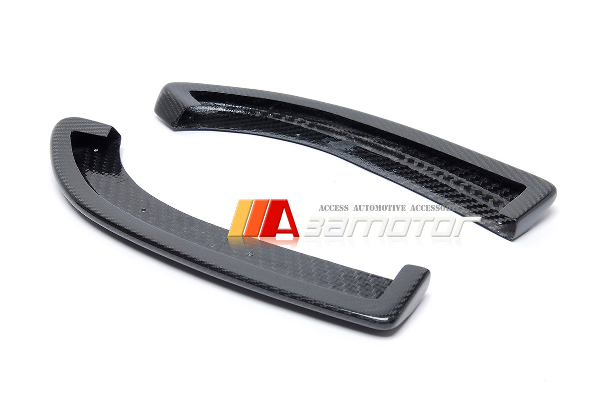 Carbon Fiber Rear Bumper Extensions Set fit for Mitsubishi Lancer Evolution EVO 9 JDM Bumper
