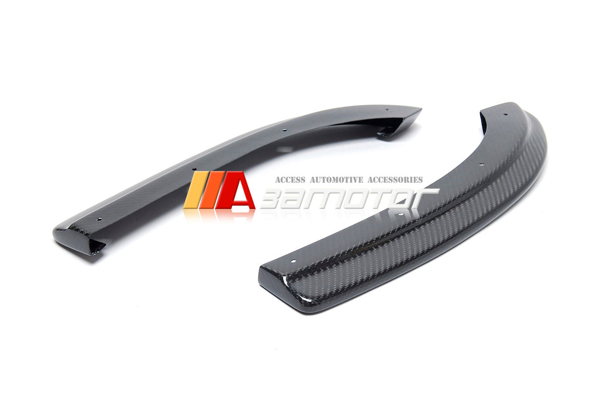 Carbon Fiber Rear Bumper Extensions Set fit for Mitsubishi Lancer Evolution EVO 9 JDM Bumper