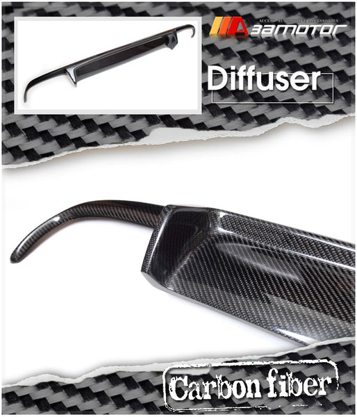 Carbon Fiber Rear Bumper Diffuser Quad fit for 2007-2009 Mercedes W211 E63 AMG Sedan