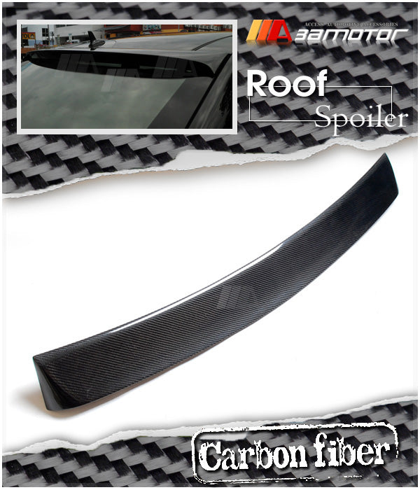Carbon Fiber Roof Spoiler Wing fit for 2010-2016 Mercedes W212 E-Class Sedan