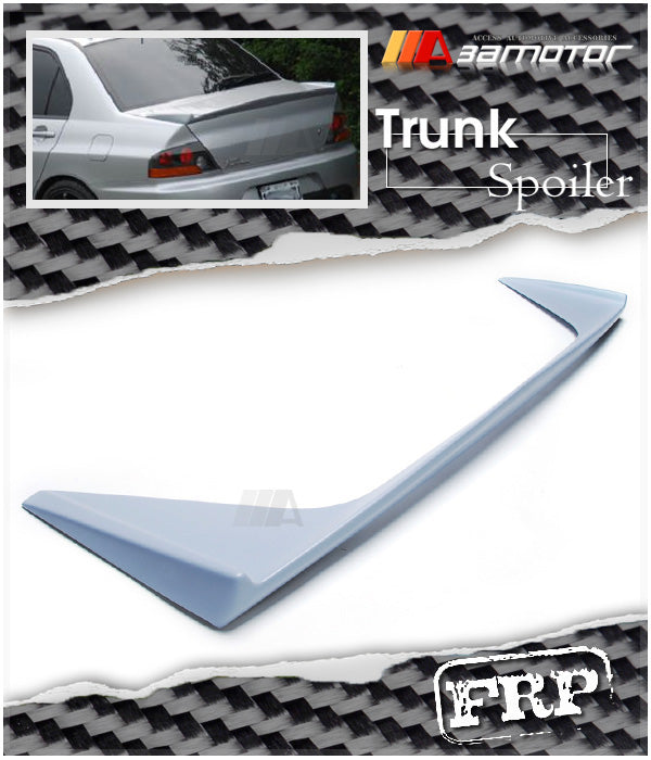 Unpainted FRP Rear Trunk Spoiler Wing fits Mitsubishi Lancer Evolution EVO 7 / EVO 8 / EVO 9