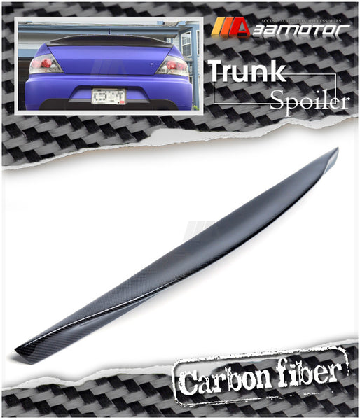 Carbon Fiber Ductbill  Rear Trunk Spoiler Wing fit for Mitsubishi Lancer Evolution EVO 7 / EVO 8 / EVO 9