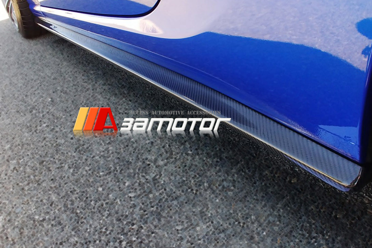 Carbon Fiber Side Skirt Extensions Set fit for 2012-2020 Scion FR-S ZN6 / Subaru BRZ