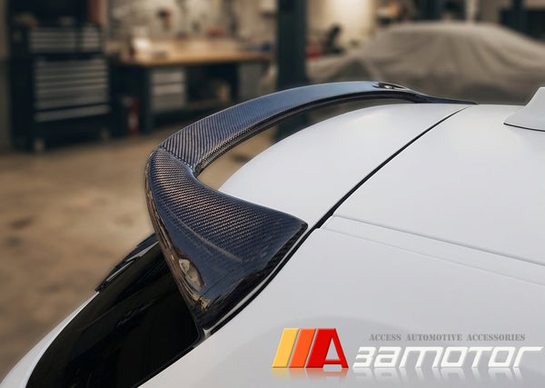 Carbon Fiber Roof Spoiler Wing fit for 2012-2018 BMW F20 1-Series 5-Door Hatchback