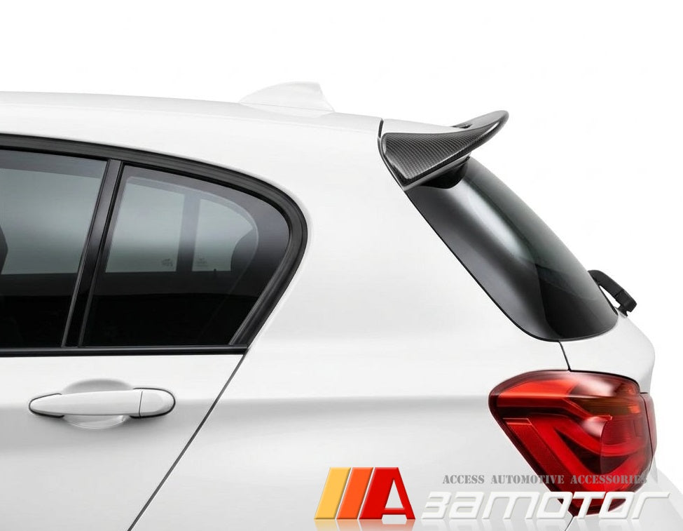 Carbon Fiber Roof Spoiler Wing fit for 2012-2018 BMW F20 1-Series 5-Door Hatchback