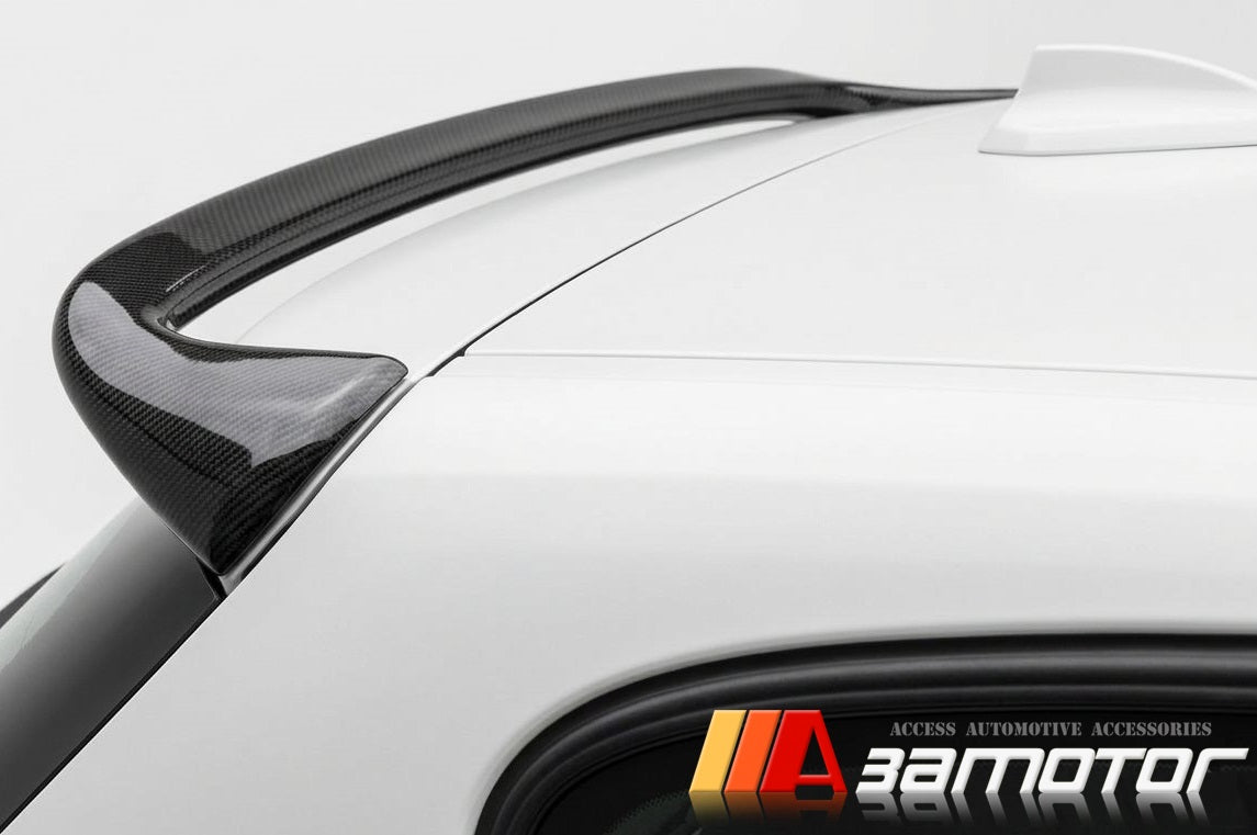 Carbon Fiber Roof Spoiler Wing fit for 2012-2018 BMW F20 1-Series 5-Door Hatchback