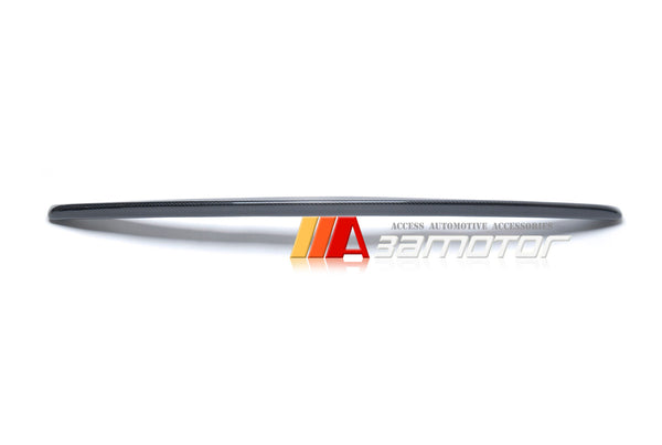 Carbon Fiber Rear Trunk Spoiler Wing fit for 2008-2015 Audi A4 B8 Base Sedan Non-Sline