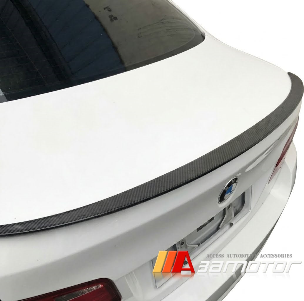 Carbon Fiber M5 Rear Trunk Spoiler Wing fit for 2010-2016 BMW F10 5-Series Sedan / F10 M5