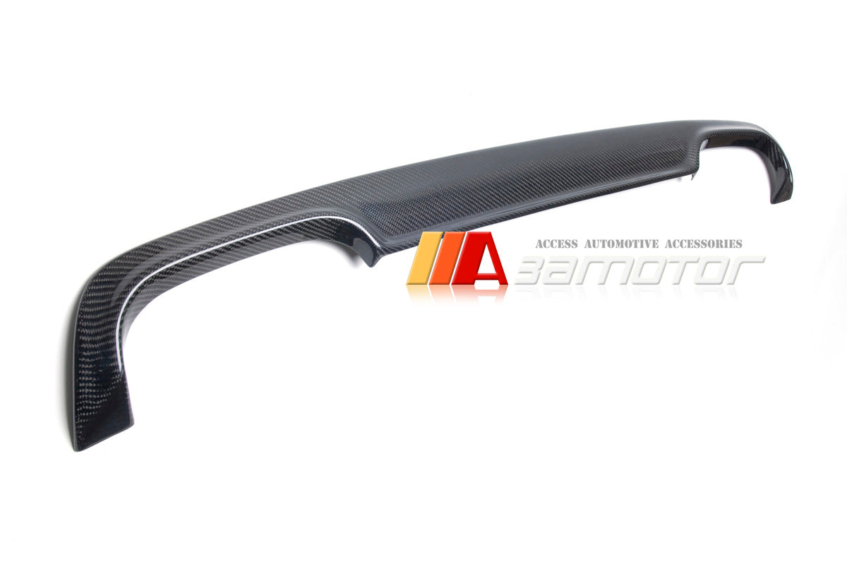 Carbon Fiber Rear Bumper Diffuser Cover Quad fit for 2007-2008 Mercedes W221 S-Class AMG