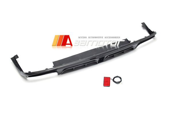Carbon Fiber Rear Bumper Diffuser fit for 2014-2017 Mercedes W222 S-Class S63 / S65 AMG