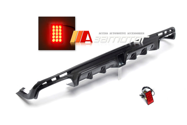 Carbon Fiber Rear Bumper Diffuser fit for 2014-2017 Mercedes W222 S-Class S63 / S65 AMG