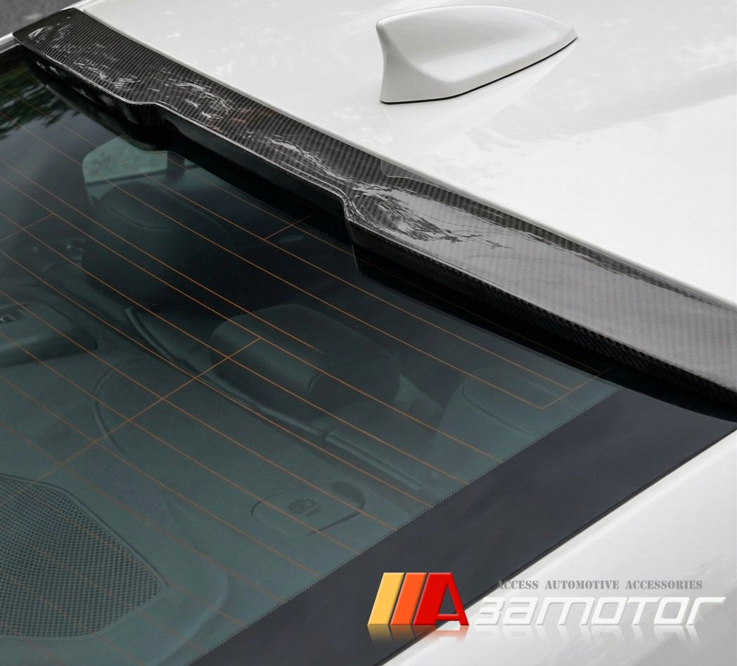 Carbon Fiber Roof Spoiler Wing fit for 2016-2018 Chevy Camaro LT RS Coupe