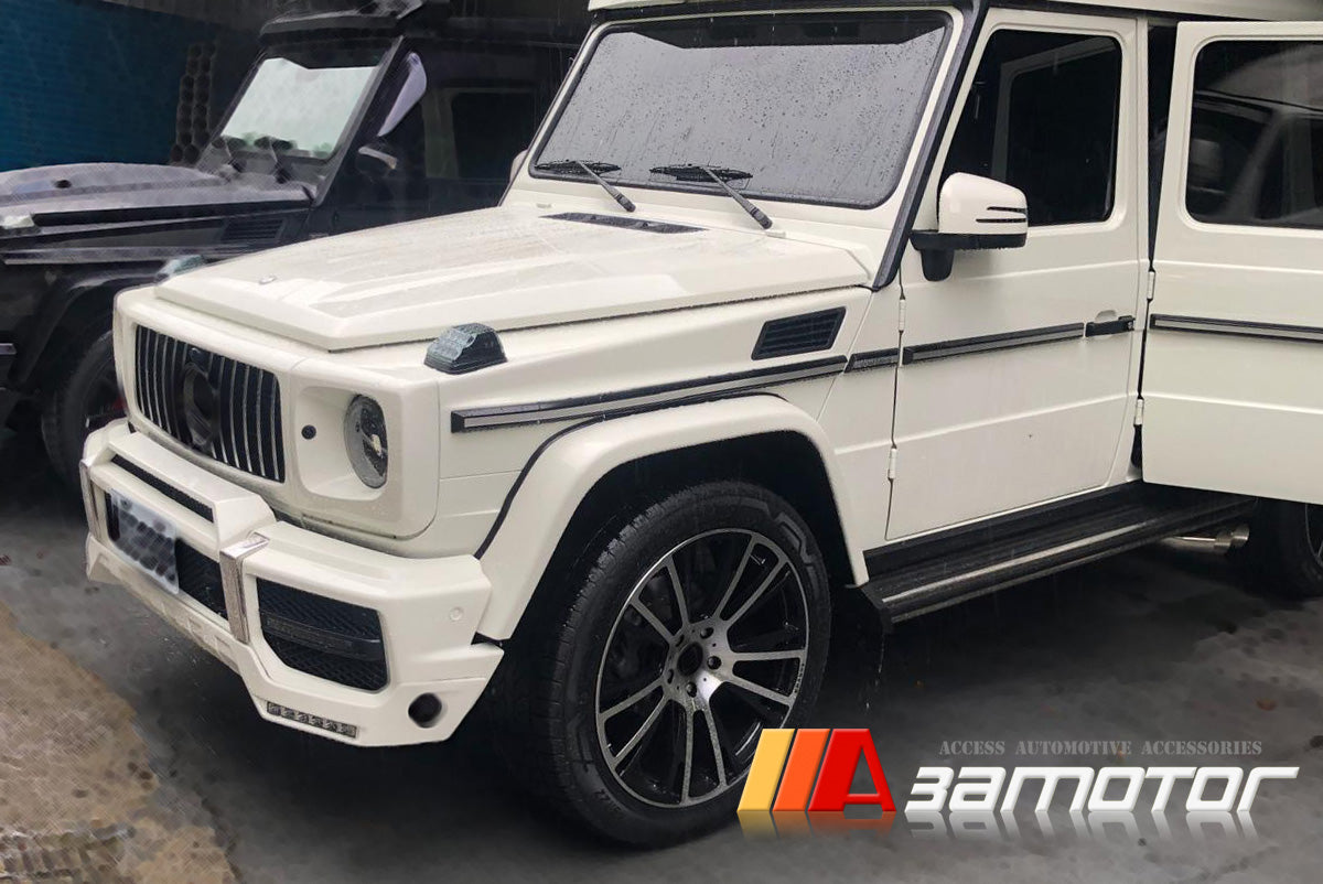 G63 Style Wide Fender Flares Set 4 PCS fit for 2002-2018 Mercedes W463 G-Class Wagon