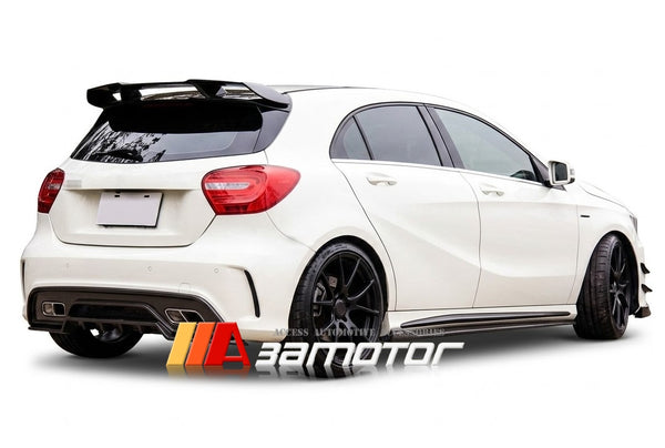 Carbon Fiber R Rear Trunk Spoiler Wing fit for 2013-2018 Mercedes W176 A-Class Hatchback