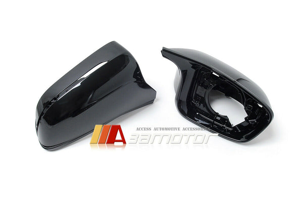 Replacement Gloss Black Side Mirror Covers Set fit for BMW G30 / G31 / G11 / G12 / G14 / G15