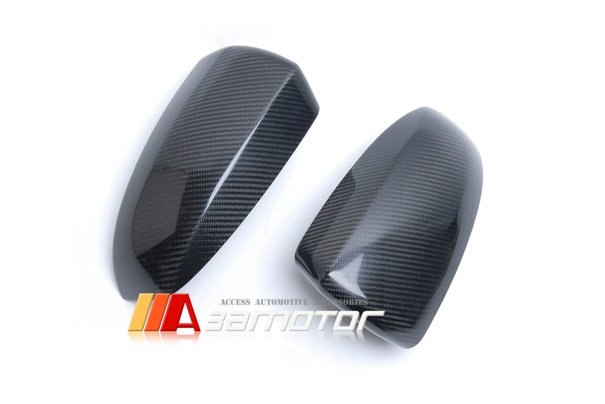 Carbon Fiber Side Mirror Cap Covers Set fit for 2007-2013 BMW X5 E70 / 2008-2014 X6 E71