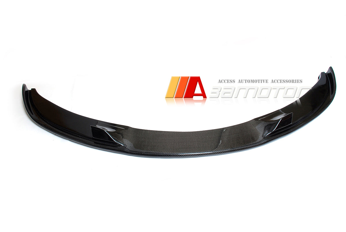 Carbon Fiber Front Bumper Lip Spoiler fit for 2005-2010 BMW E60 Sedan M5