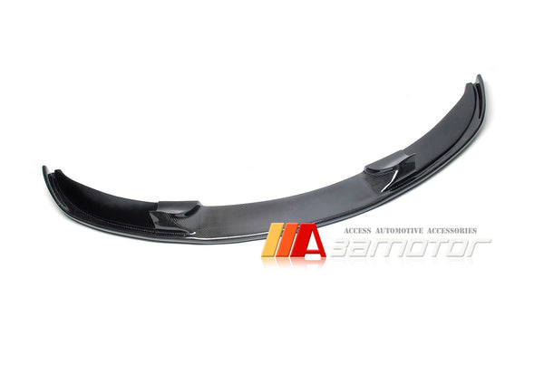 Carbon Fiber Front Lip Spoiler fit for 2004-2010 BMW E60 5-Series with aftermarket M5 Bumper only