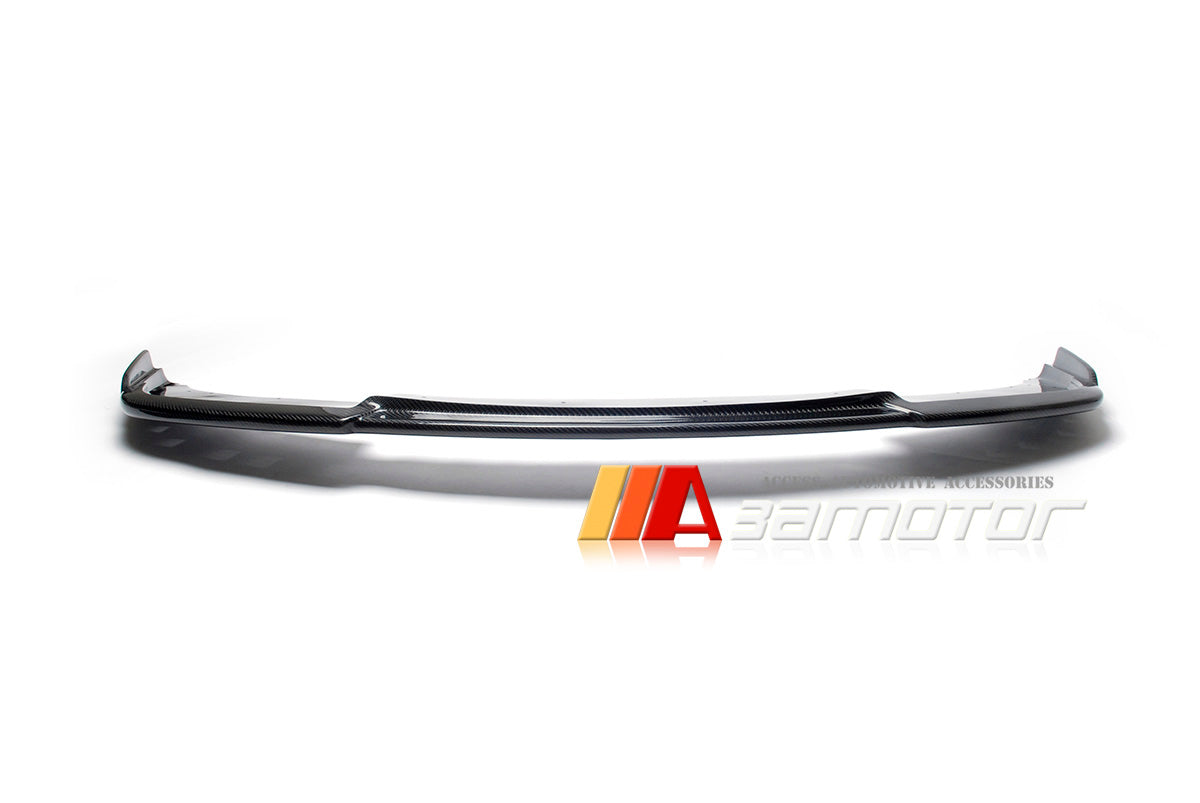Carbon Fiber Front Bumper Lip Spoiler fit for 2013-2018 BMW F06 / F12 / F13 6-Series M Sport