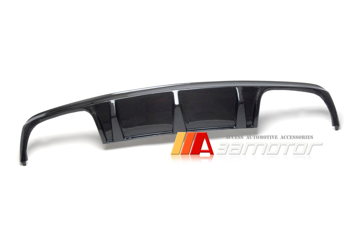 Carbon Fiber Rear Bumper Diffuser Quad fits 2008-2011 Mercedes S204 C63 Pre-Facelift AMG Wagon