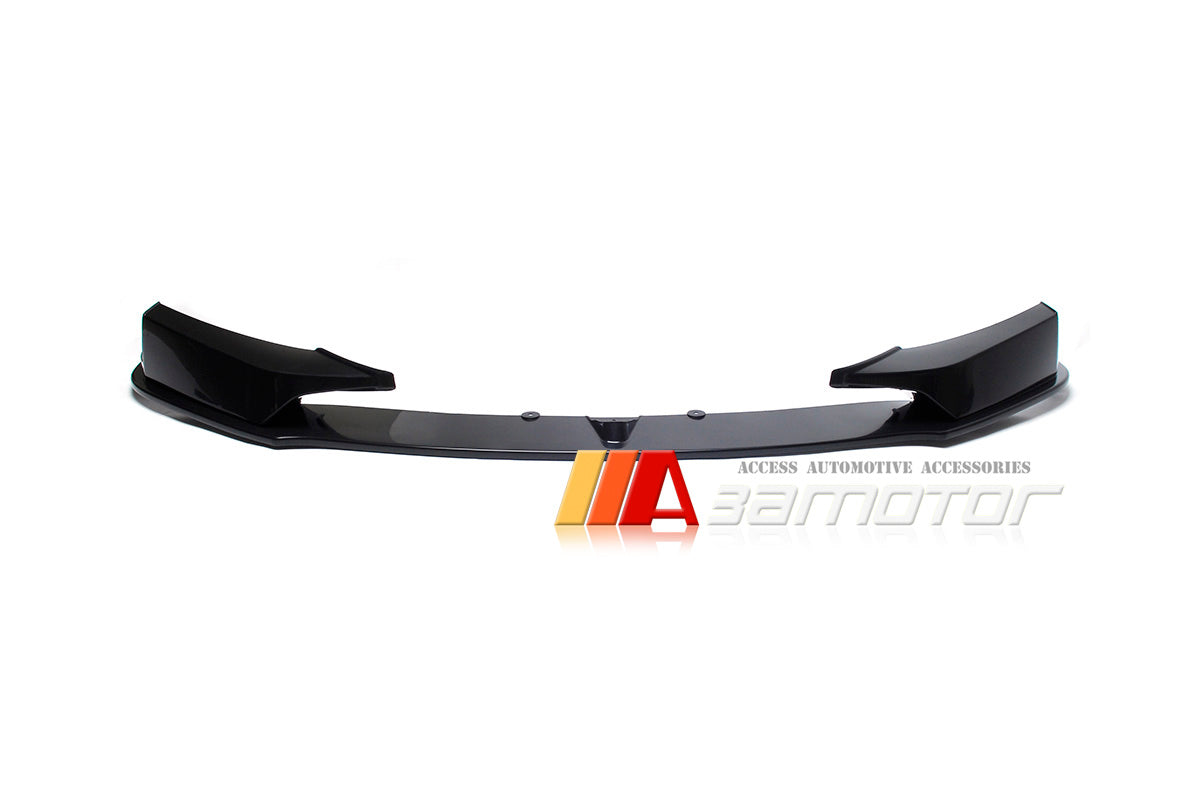 ABS P Front Bumper Lip Spoiler fit for 2012-2014 BMW F20 / F21 1-Series Pre-LCI M Sport