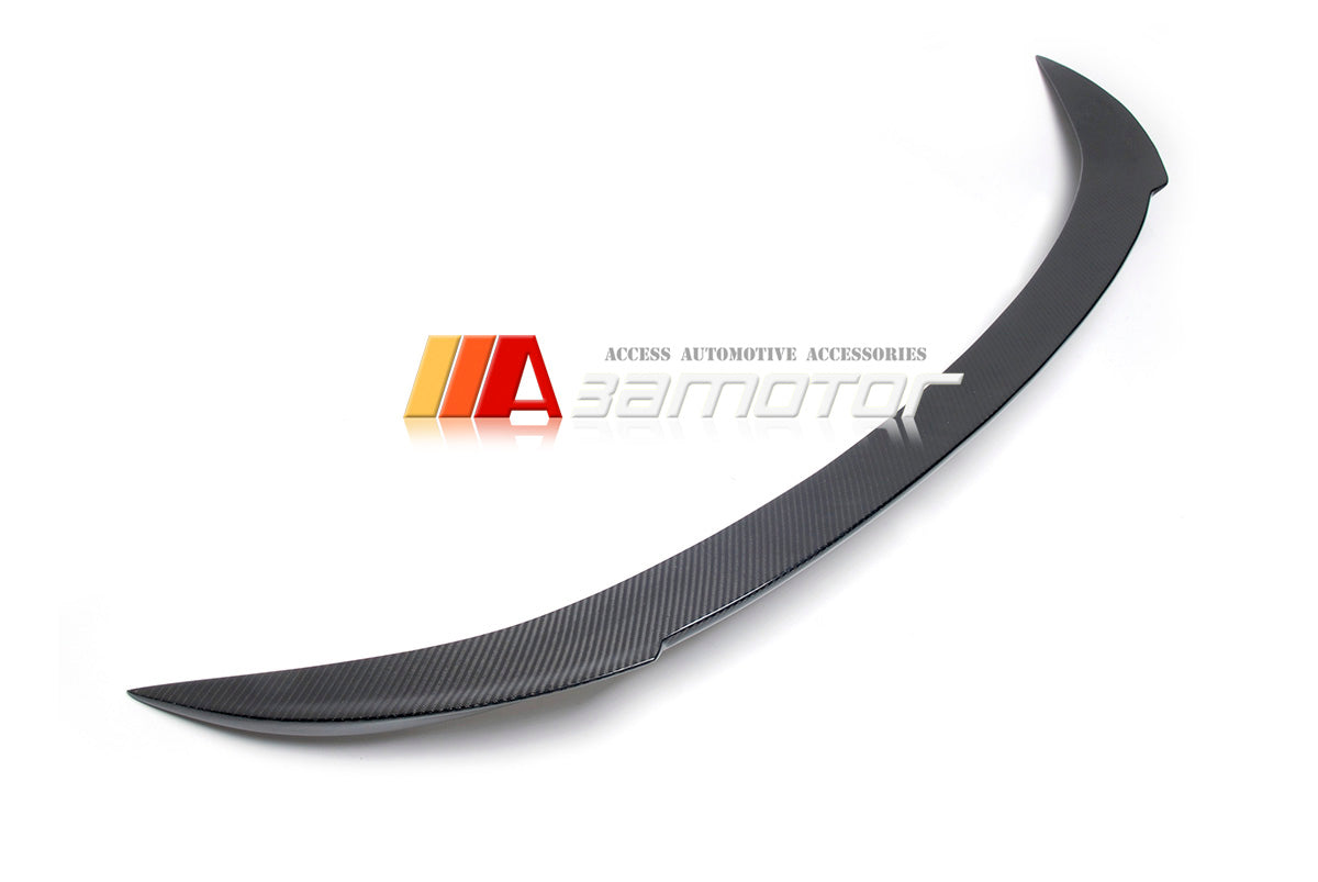 Carbon Fiber V Rear Trunk Spoiler Wing fit for 2012-2017 BMW F06 6-Series & M6 Grand Coupe