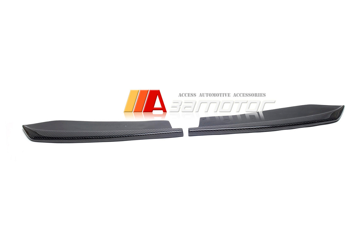 Carbon Fiber Rear Bumper Side Extensions Set fit for 2007-2013 BMW E92 3-Series Coupe M Sport