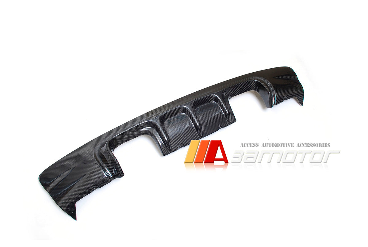 Carbon Fiber Rear Bumper Diffuser Quad fit for 2001-2006 BMW E46 M3 Coupe