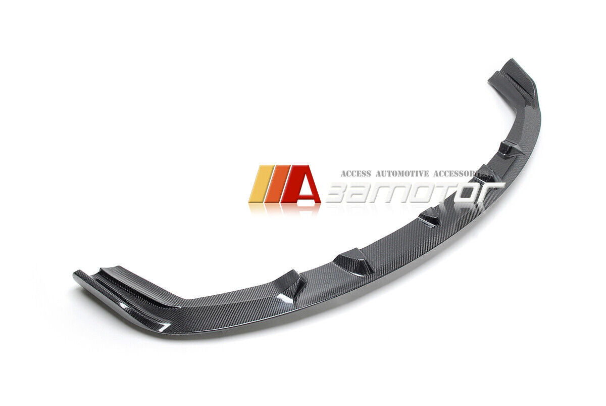 Carbon Fiber Front Bumper Lip Spoiler fit for 2019-2021 BMW F87 M2 Competition