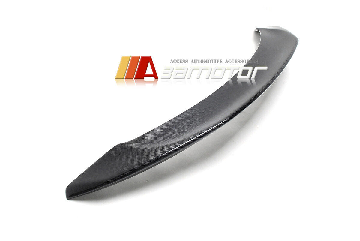 Carbon Fiber V Rear Trunk Spoiler Wing fit for 2017-2023 Tesla Model 3 Sedan