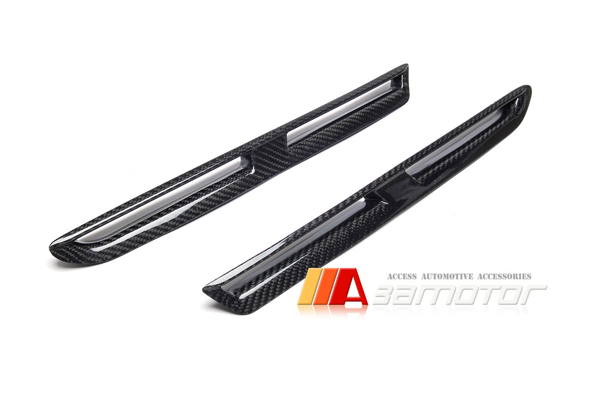 Carbon Fiber Front Fender Wing Side Vents Set fit for 2009-2021 Nissan GT-R GTR R35