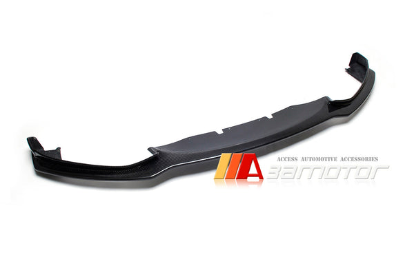 Carbon Fiber E Front Bumper Lip Spoiler fit for 2014-2019 BMW F32 / F33 / F36 4-Series M Sport