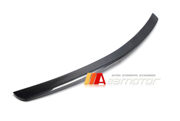 Carbon Look (Hydro Dipped) Rear Trunk Spoiler Wing fit for 2008-2014 Mercedes W204 C-Class Sedan