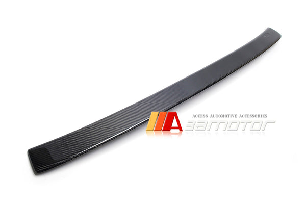 Carbon Fiber Rear Window Roof Spoiler fit for 2011-2016 BMW F10 5-Series Sedan & M5